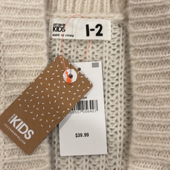 Cream knit cardigan - Picture 2 of 2